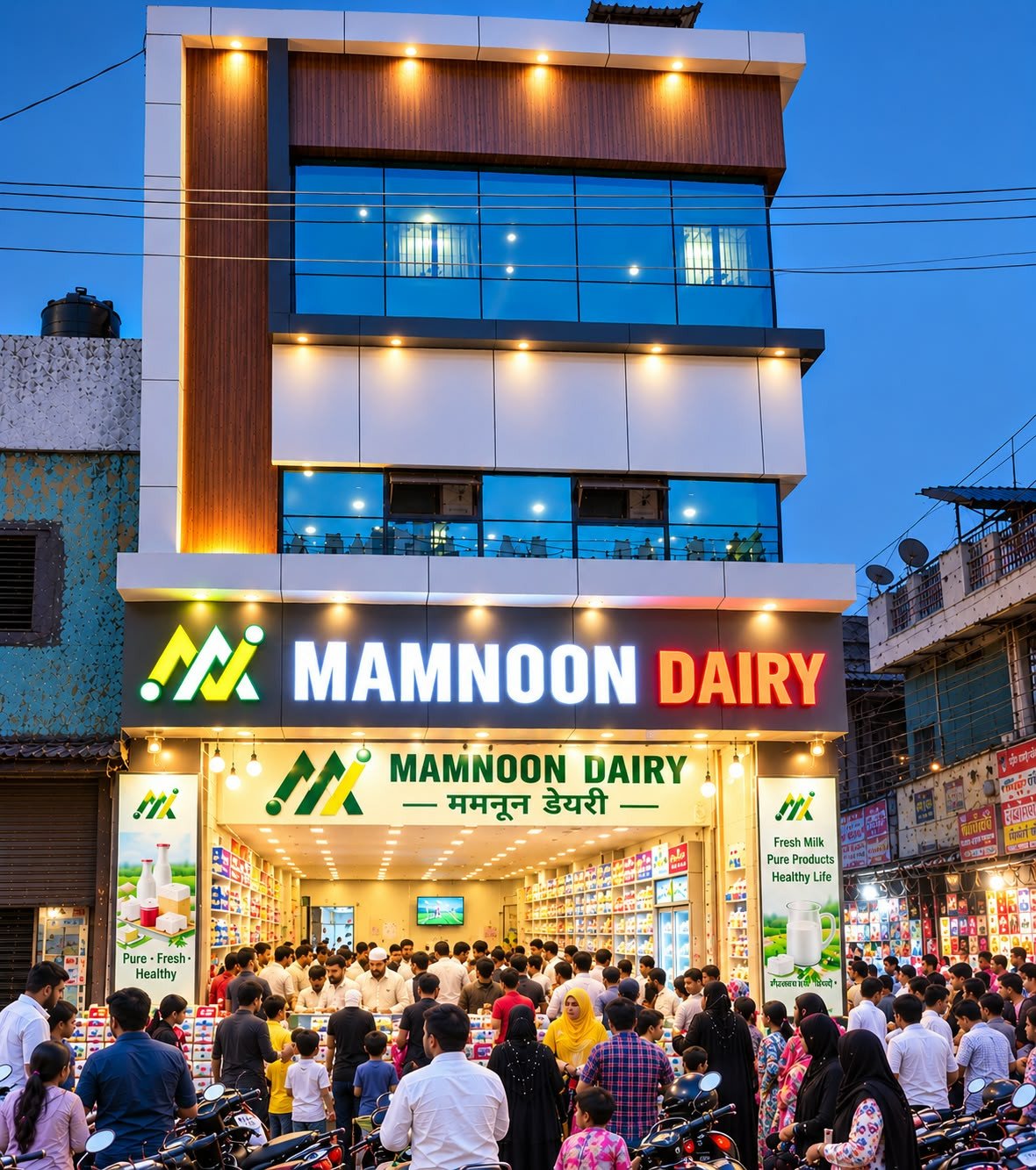 Morning Chai Tastes Better with Fresh MilkAsk Any Naregoan Family