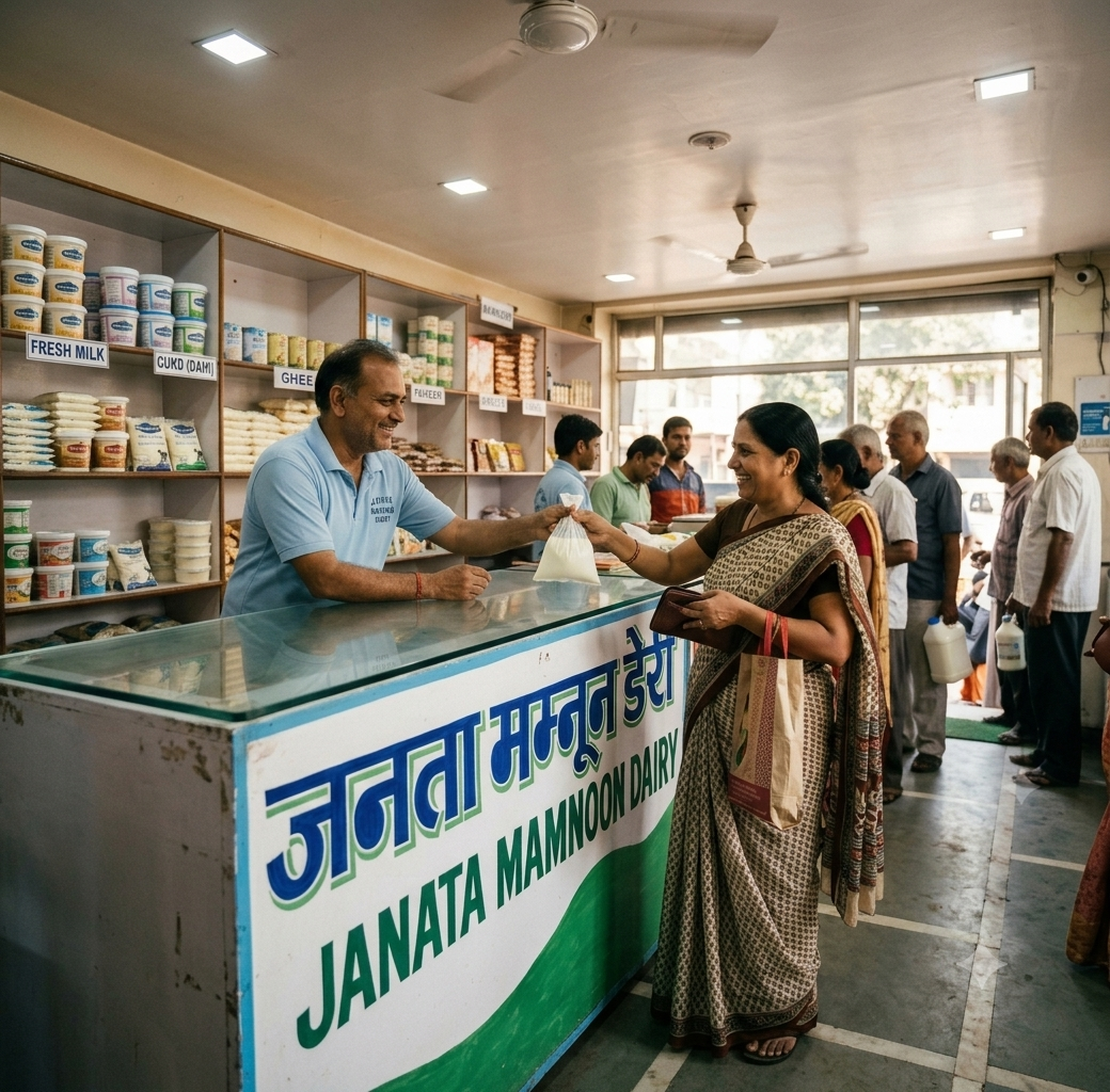 Janta-Mamnoon Dairy Home Delivery
